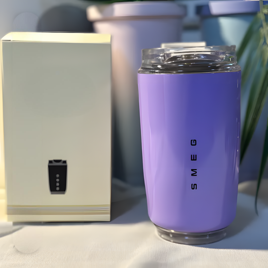 LuxeTherm | Elegant Stainless Steel Thermal Mug – Reusable 300 ml Insulated Cup for Hot and Cold Drinks