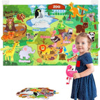 Montessori Farm Felt Sensory Panel – StoryFelt™