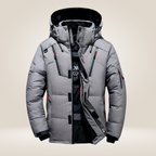 Nordfall Men’s Winter Parka – Quilted, Fleece-Lined, Windproof and Waterproof