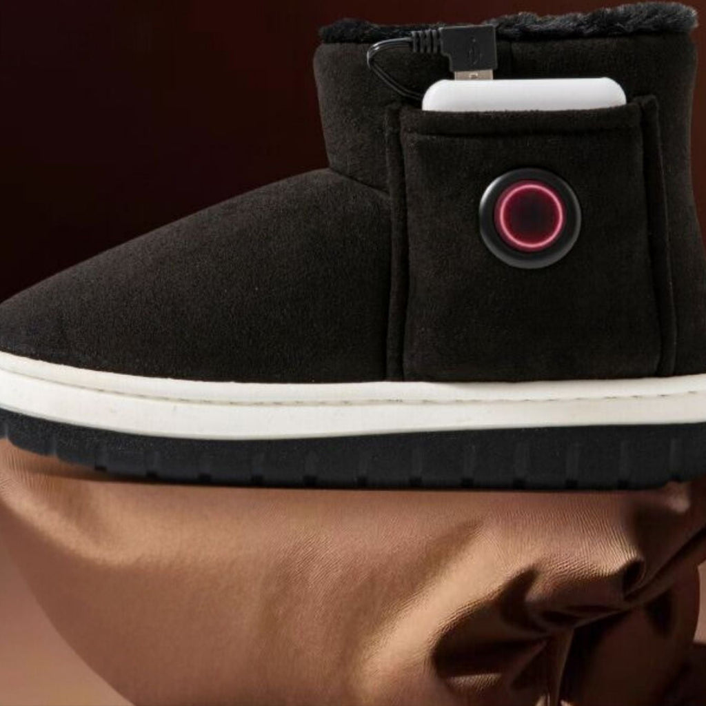 USB Heated Slippers – 3 Heat Levels