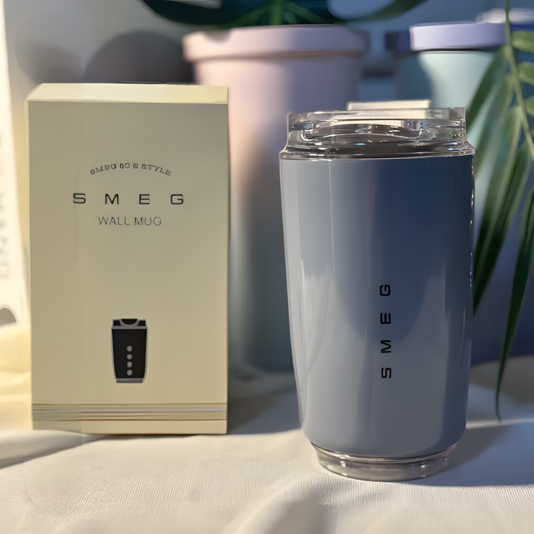 LuxeTherm | Elegant Stainless Steel Thermal Mug – Reusable 300 ml Insulated Cup for Hot and Cold Drinks