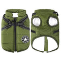 3-in-1 Winter Coat for Dogs with Harness | Padded, Waterproof and Windproof