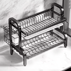 Two-Tier Dish Rack – Order and Style in Your Kitchen