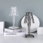 Modern Glossy Crystal Table Lamp with Easy Control