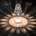 Modern Glossy Crystal Table Lamp with Easy Control