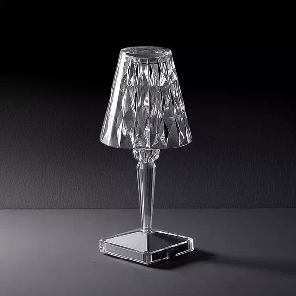 Modern Glossy Crystal Table Lamp with Easy Control