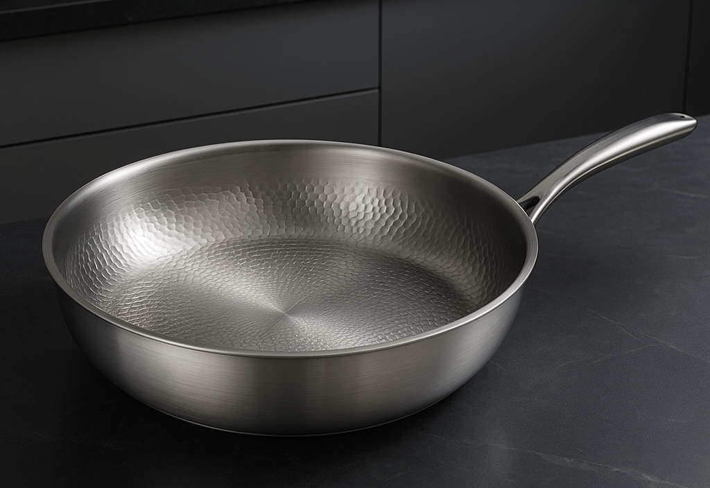 Premium Titanium Frying Pan for All Hobs - Cook Healthier and More Durably