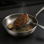Premium Titanium Frying Pan for All Hobs - Cook Healthier and More Durably