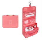Hanging Toiletry Bag: Foldable, Padded & Waterproof