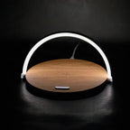 3-in-1 wireless charger with phone stand and LED lamp