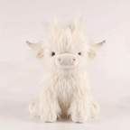 Highland Cow Plush Toy | Soft Stuffed Animal with Realistic Design | Cozy Companion for All Ages