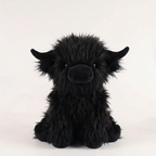 Highland Cow Plush Toy | Soft Stuffed Animal with Realistic Design | Cozy Companion for All Ages