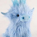 Highland Cow Plush Toy | Soft Stuffed Animal with Realistic Design | Cozy Companion for All Ages