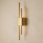 Glitch Wall Light Sconce | Dimmable LED Wall Lamp with Touch Control and Remote