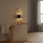 Glitch Wall Light Sconce | Dimmable LED Wall Lamp with Touch Control and Remote