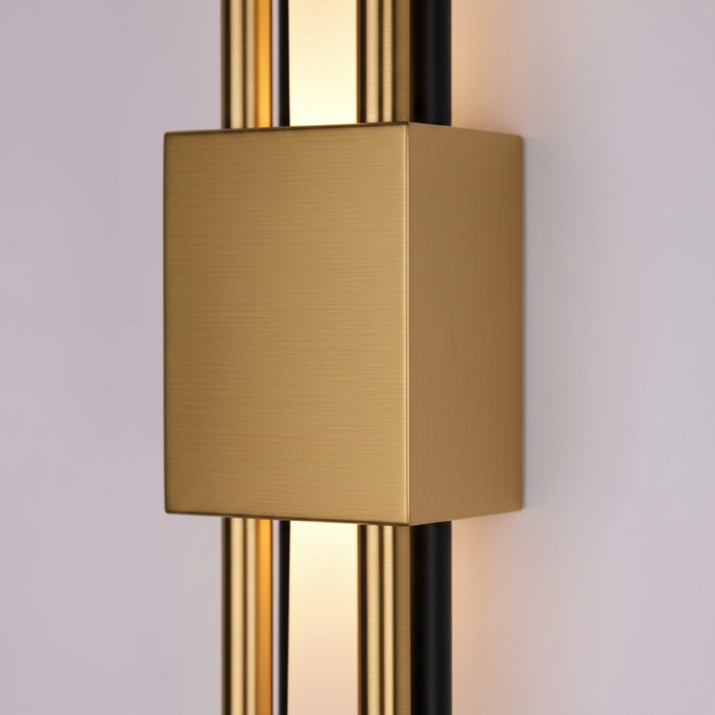 Glitch Wall Light Sconce | Dimmable LED Wall Lamp with Touch Control and Remote