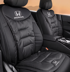 Car seat back support cushion with lumbar support