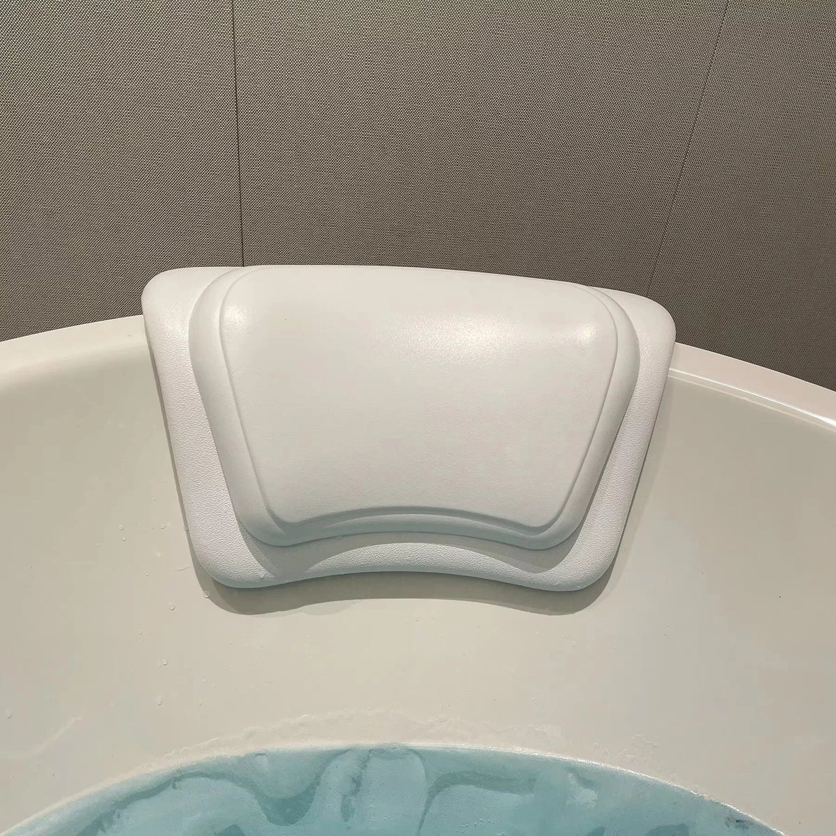 HydroLuxe Non-Slip Bath Cushion with Silicone Foam & PU Cover