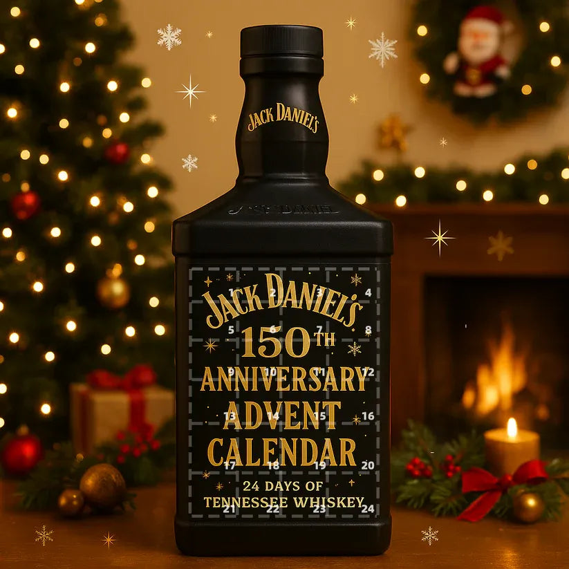 Whisky advent calendar 2025, 24 decorative miniature bottles