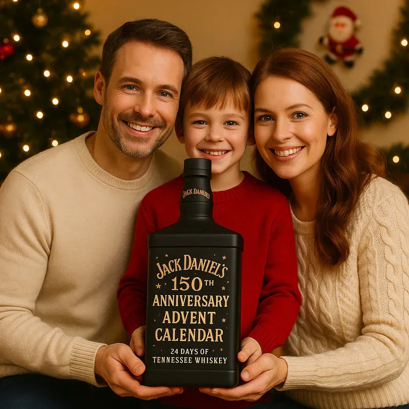 Whisky advent calendar 2025, 24 decorative miniature bottles