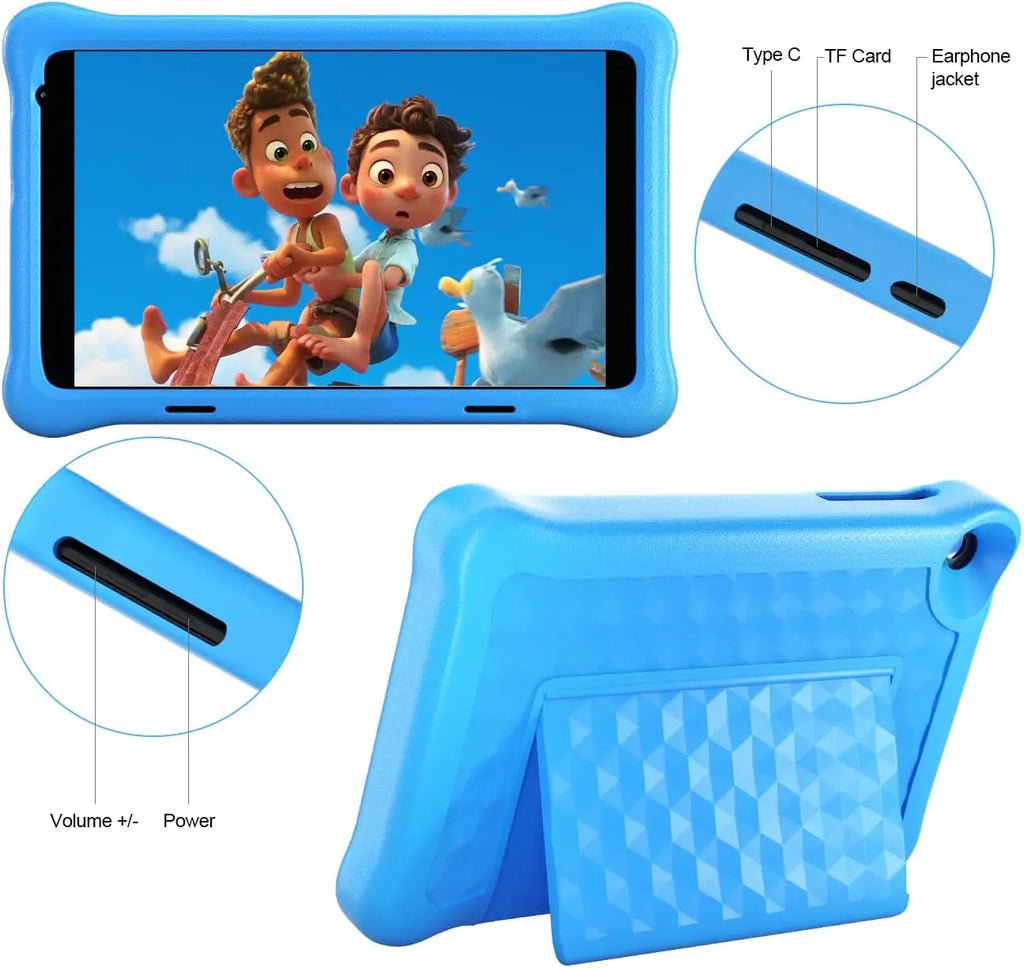 Kids 20 cm Learning Tablet with Parental Controls & Eye Protection