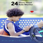 Kids smartwatch with GPS, fitness tracking, and health functions – Viona