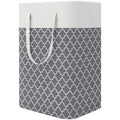 Lauva | 75L Waterproof Laundry Basket | Foldable Fabric Clothes Hamper with Handles