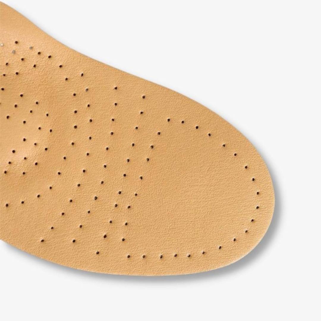 LeatherGuard Orthopaedic Leather Shoe Insole | Shock Absorption - Arch Support - Comfortable Insole - Foot Pain Relief -