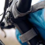 Bike Handlebar Storage Bag with Touchscreen Phone Compartment