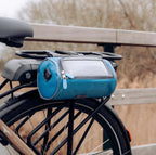 Bike Handlebar Storage Bag with Touchscreen Phone Compartment