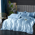 Luxury Silk Satin Bedding Set - SilkElegance