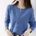 Lyria Cashmere Cardigan Soft Knit for Spring and Autumn