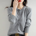 Lyria Cashmere Cardigan Soft Knit for Spring and Autumn