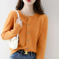 Lyria Cashmere Cardigan Soft Knit for Spring and Autumn