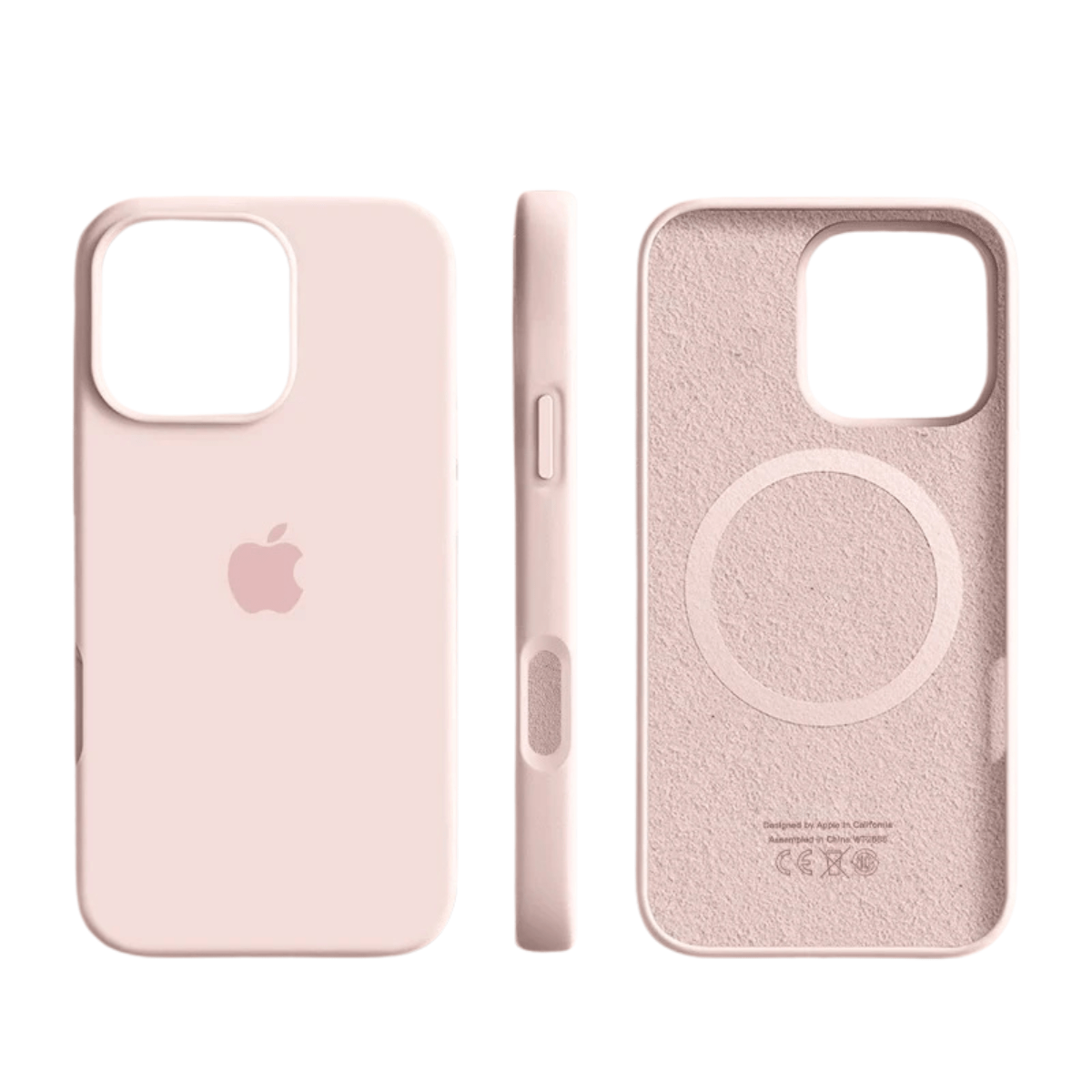 Magnetic silicone case with soft-touch surface for iPhone