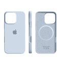 Magnetic silicone case with soft-touch surface for iPhone