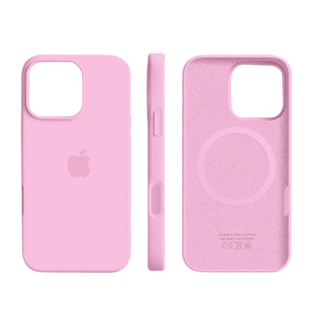 Magnetic silicone case with soft-touch surface for iPhone
