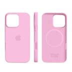 Magnetic silicone case with soft-touch surface for iPhone