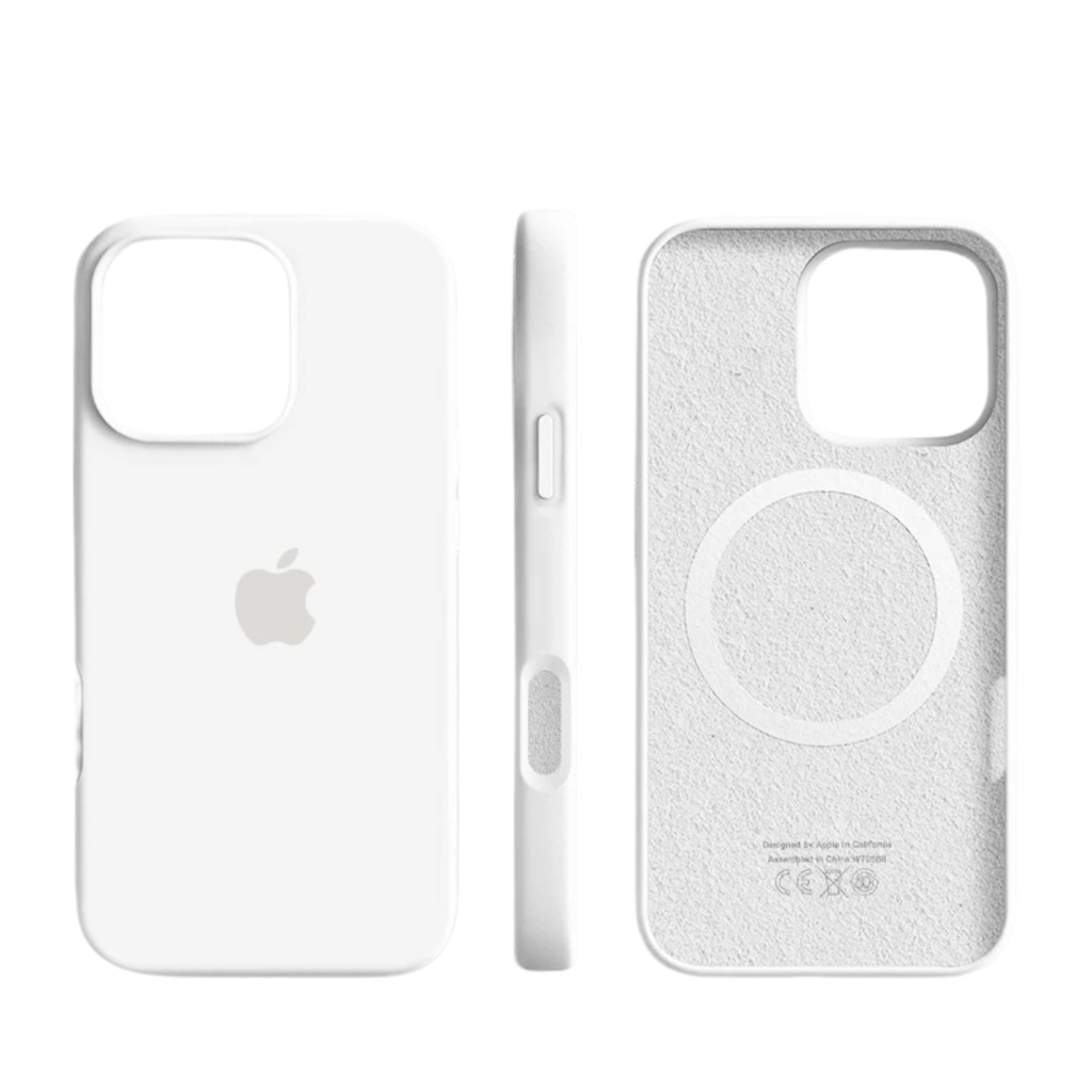 Magnetic Silicone iPhone Case - Soft Touch & MagSafe Compatible