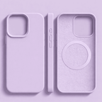 Magnetic Silicone iPhone Case - Soft Touch & MagSafe Compatible
