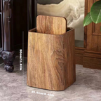 Marble Bin | Elegant Swivel Lid