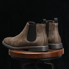 Men's Chelsea boots with elasticated side panels