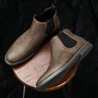 Men's Chelsea boots with elasticated side panels