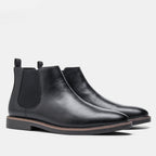 Men's Chelsea boots with elasticated side panels