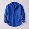 Men's Effortless Washed Shirt for Refined Comfort