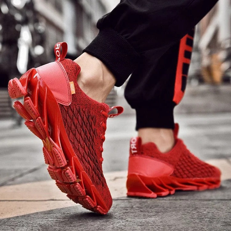 Mens Orthopaedic Athletic Trainers with Supportive Sole