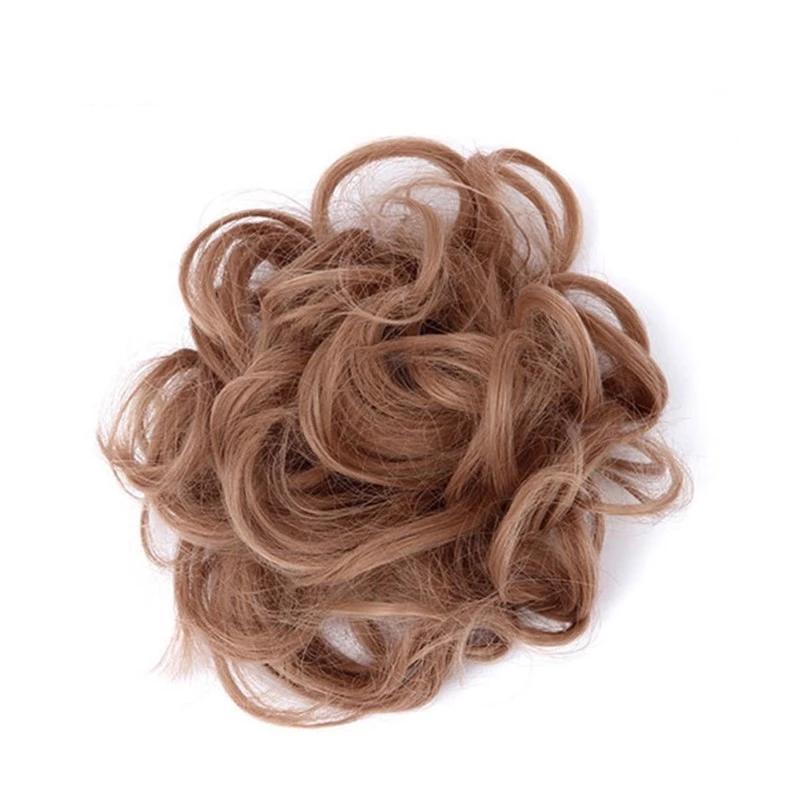 Messy Bun Fake Hair Scrunchie