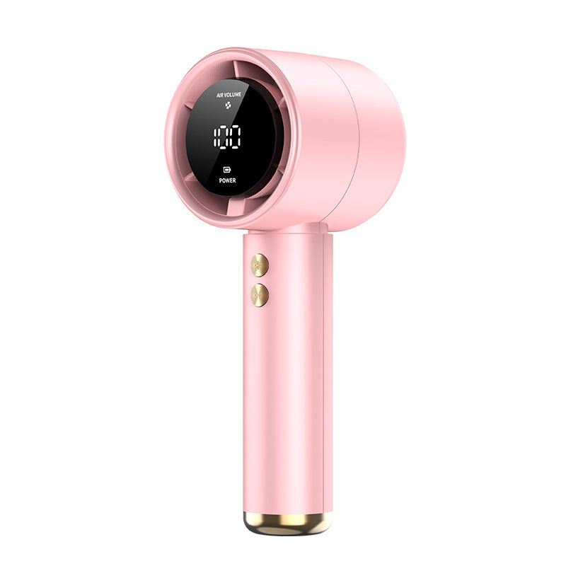 Mini Handheld Fan with digital display
