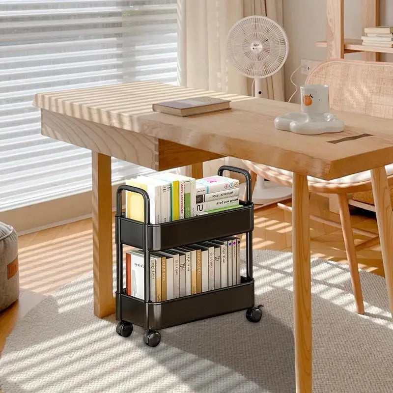 Mobile Library Trolley with Wheels - Rollit