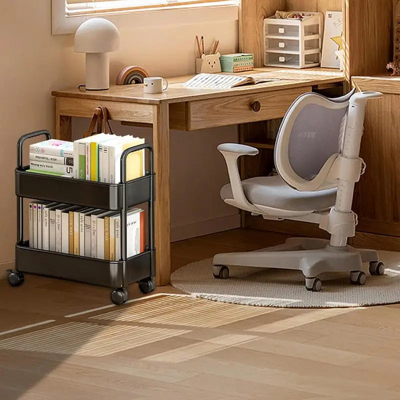 Mobile Library Trolley with Wheels - Rollit
